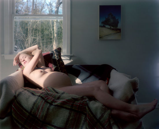 Angela Strassheim, “Untitled (Janine Eight Months Pregnant)