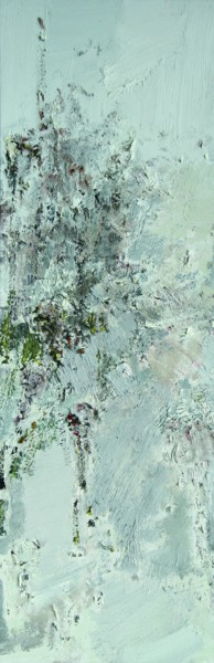 刘明亮荷塘系列·静谧布面油彩40×120cm