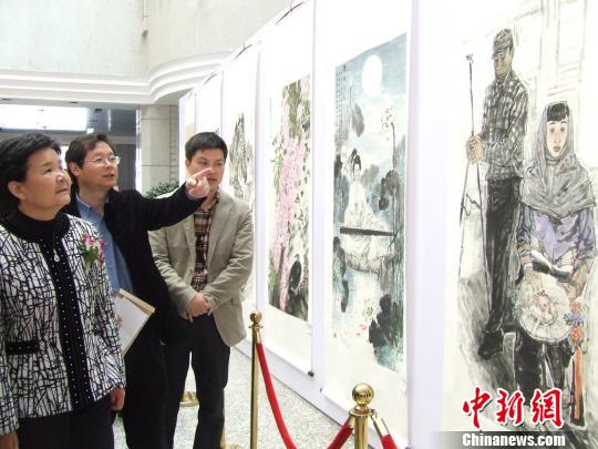 第六届云南中国画展开幕