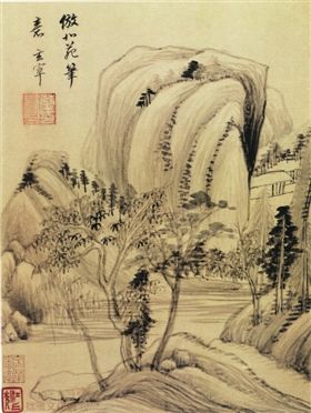 董其昌山水画