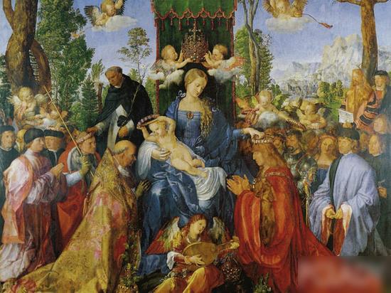 德国文艺复兴 珠宝与名画之玫瑰花冠之宴