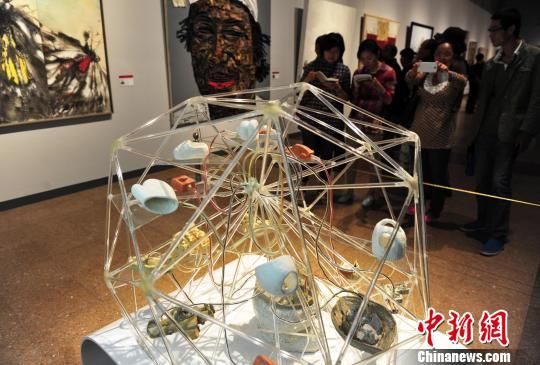 第十二届全国美术作品·综合材料绘画展开幕（图）
