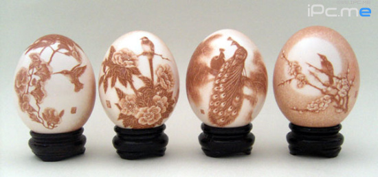 蛋壳上的#艺术#-本土牛人！中国民间手工艺美术大师，小蛋壳雕出大世界|iPc.me