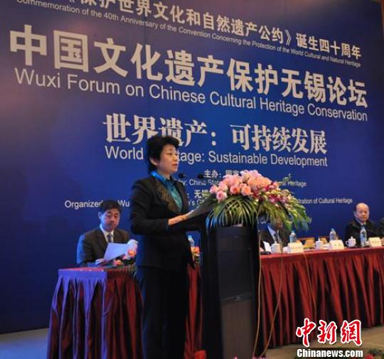 中国文化遗产保护论坛在江苏无锡开幕