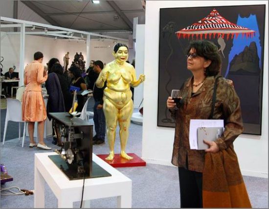 印度艺术博览会现场