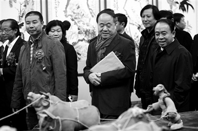 莫言回应“莫言醉”商标:不经我同意注册不太妥