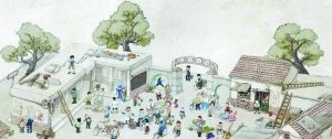 “看”画展“听”故事