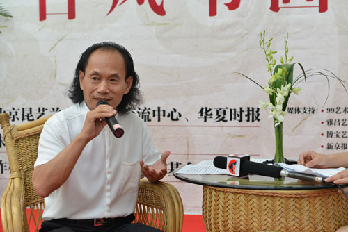 古风老师接受媒体专访