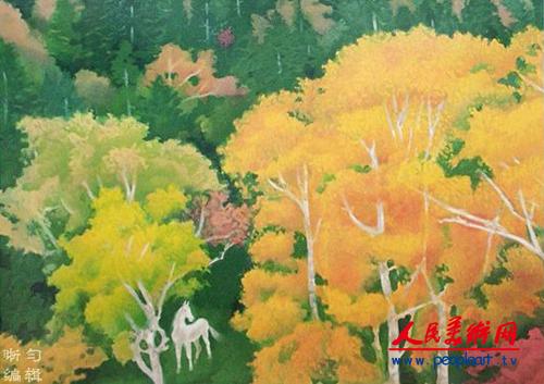 心像风景画家”东山魁夷油画作品欣赏- 人民美术网- 艺术门户网站- 北京 