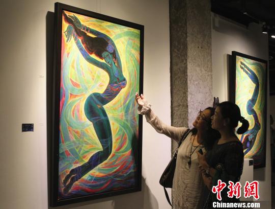 “山之阿”国际艺术交流展开幕多国华人艺术家参展