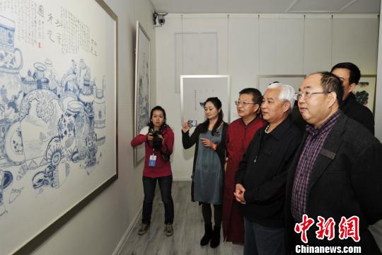 “书坛奇才”曾来德书画展在成都武侯祠美术馆开展