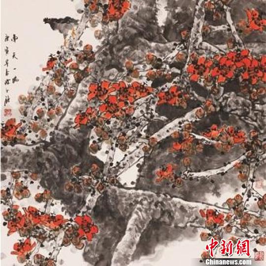 画家陈永锵个展“岭南木棉”绽放北京