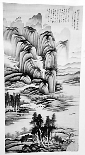 本报综合消息日前，著名国画大师张千的罕见大幅绢本山水画《烟江叠嶂图》亮相杭城，这是此画六十余年来的首次露面。