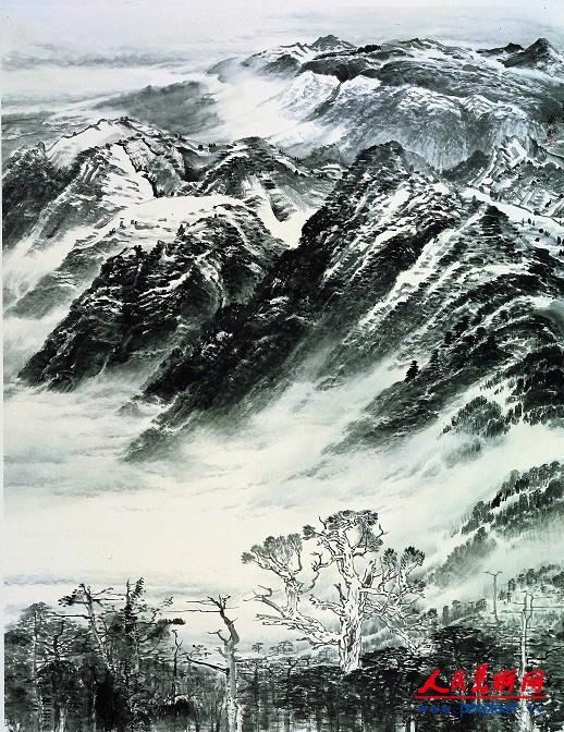 吞吐大荒许钦松山水画展将在广东美术馆开幕多图