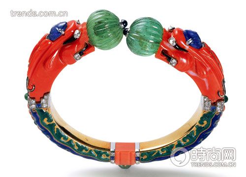 Cartier 古董Chimera 手镯