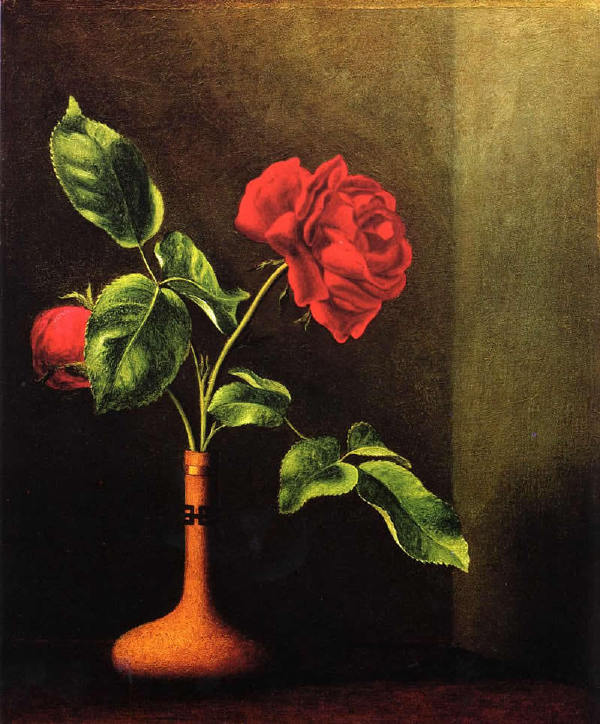 【油画】美国MartinJohnsonHeade《花香鸟语》