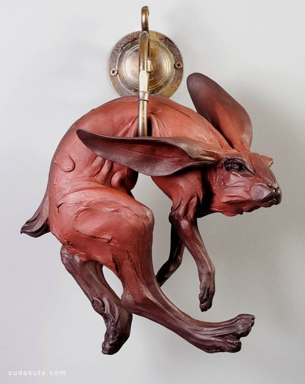BethCavenerStichter雕塑设计欣赏雕塑设计雕塑野生动物艺术环保动物