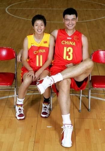 篮球界姚明&叶莉