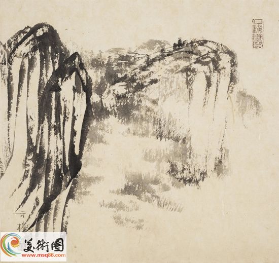 极古极新——石朴水墨艺术展在陕西国画院美术馆举行