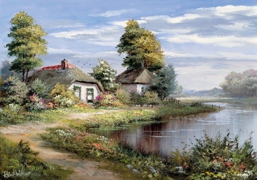 荷兰画家ReintWithaar的乡村风光（上）