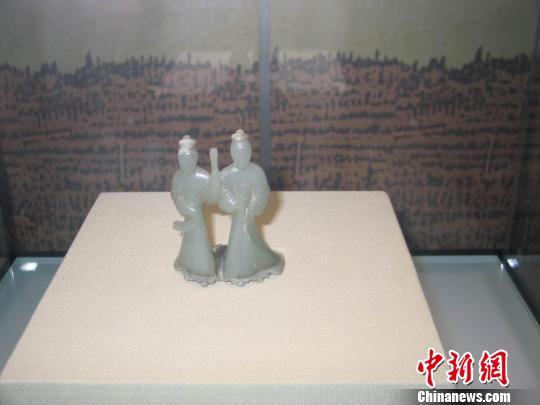 汉宣帝御用玉杯玉舞人首次在西安对外展出（图）