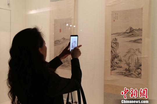 清代“皇家画派”近百件书画真迹山西展出