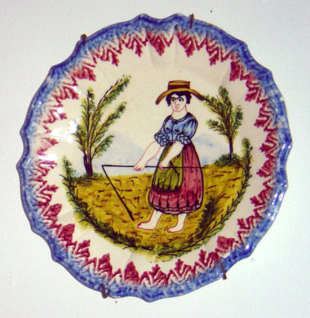 手绘低温陶瓷，20世纪30-40年代，意大利民间工艺