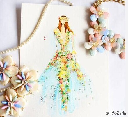 新加坡艺术家Chan Clayrene用指甲油绘画的高