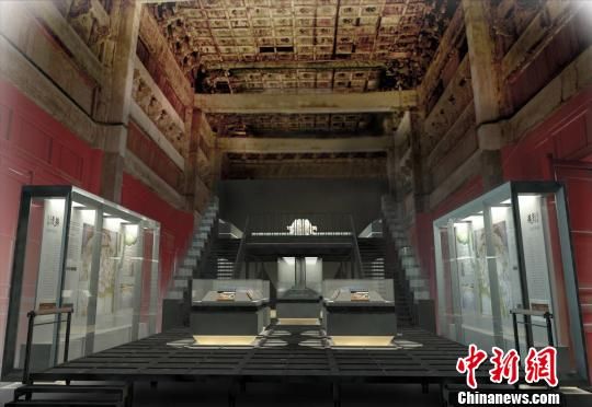 东华门角门古建筑馆虚拟图 故宫供图 摄