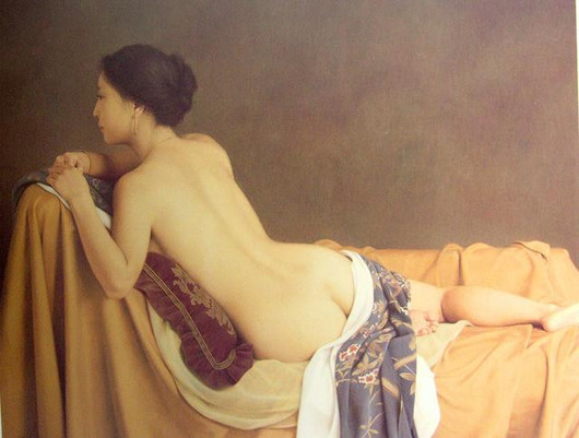 日本新古典主义绘画:森本草介作品欣赏图片