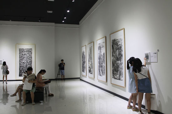 新中国美术家系列：陕西省国画作品展亮相西安