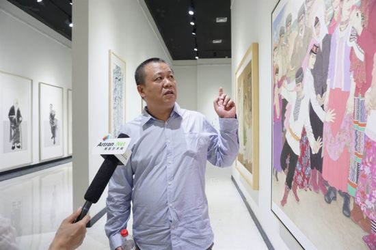 新中国美术家系列：陕西省国画作品展亮相西安