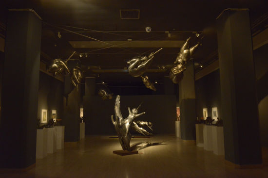 殷小烽作品展在中国美术馆开幕