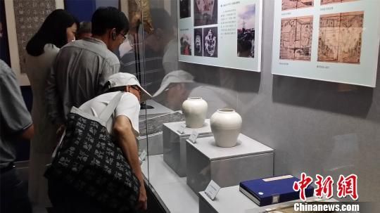图为“向东是大海——纪念郑和下西洋特展”现场 徐小勇 摄