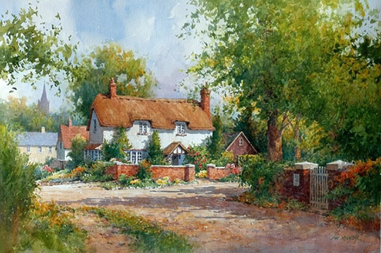 英国艺术家伊恩.拉姆齐ian ramsay水彩画作品欣赏(组图)