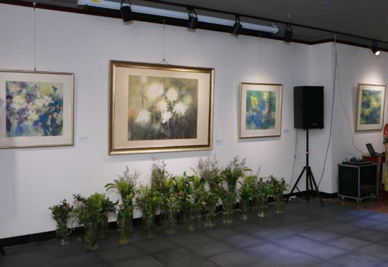 “诗象——祁璐工笔画精品展”在北京现代收藏艺术馆盛大开幕
