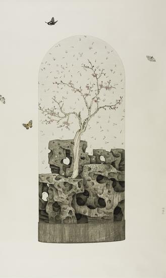 何曦 美好家园（一） 198×120 cm 2012