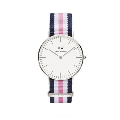 Daniel Wellington 经典绅士尼龙带男表