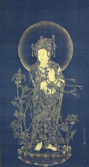 刺绣观音像 FINE CHINESE & ASIAN WORKS OF ART 成交价$1000