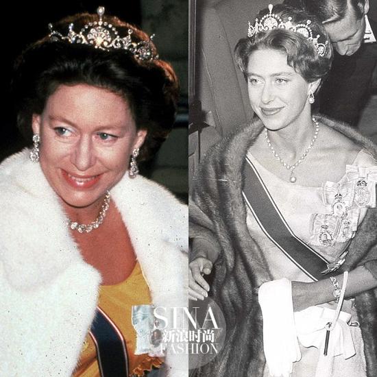 玛格丽特公主曾多次佩戴这款皇冠