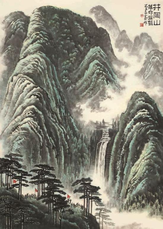 李可染 《井冈山》 以1.265亿元成交