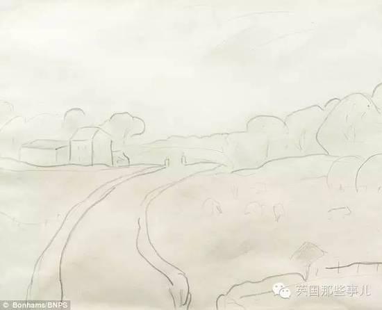 这么两幅画  在伦敦卖出15万