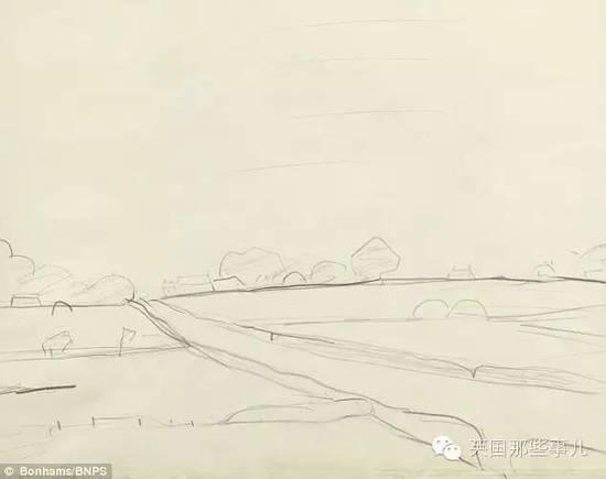 这么两幅画  在伦敦卖出15万