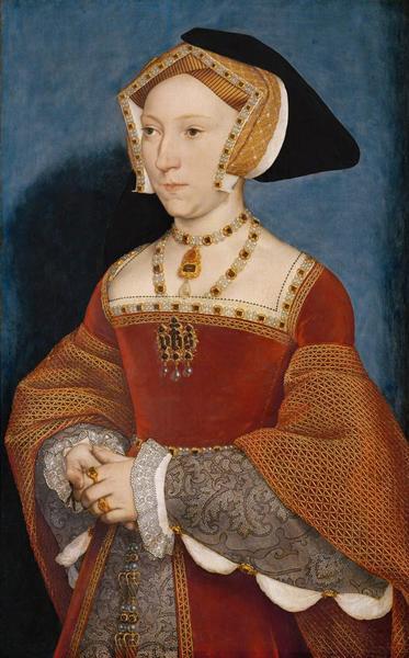 图三 珍西摩肖像 ，1536-1537