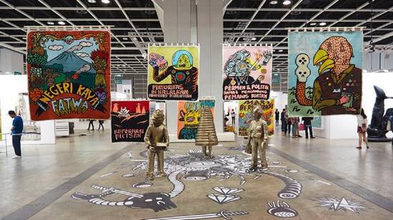 第四届香港巴塞尔艺术展:台湾9间画廊参展(组图)