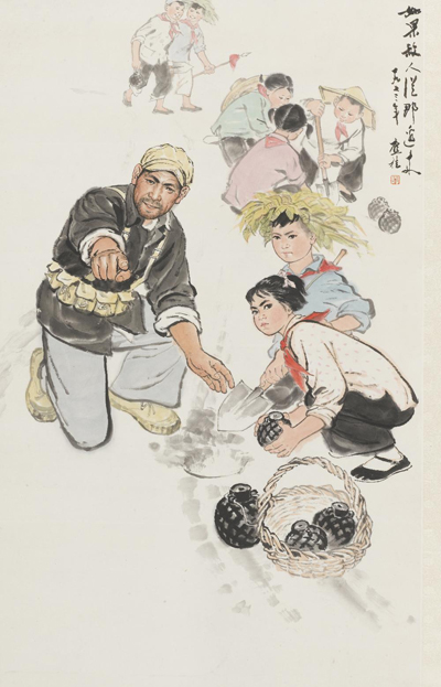 复件 复件 CA2012009-单应桂-《如果敌人从那边来》-1973年-125x77cm-国画（1）.jpg