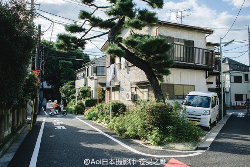 摄影师苍旻之鹰日本小镇街头风光摄影