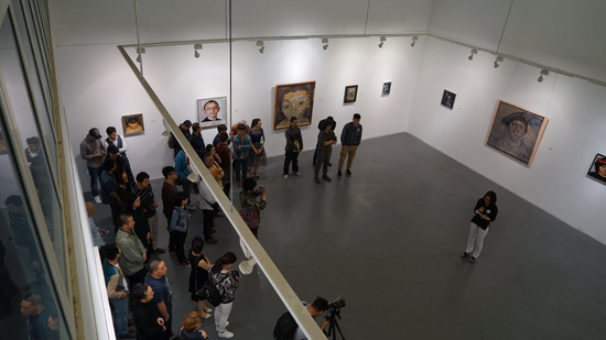 《逝去的肖像》郭文昊首次个展开幕式现场照片2
