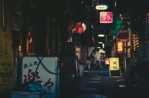 夜景街头摄影作品