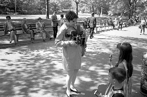 戴安·阿勃丝在中央公园拍摄儿童（1967年）